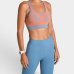 Top Lupo LSport Seamless Dupla Face Core Feminino - Laranja e Azul