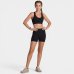 Top Lupo LSport Seamless Ondas Feminino - Preto