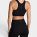 Top Lupo LSport Seamless Ondas Feminino - Preto