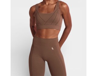 Top Esportivo Lupo LSport Seamless Max II - Marrom Escuro