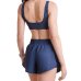 Top Lupo Seamless Basic Canelado Feminino - Marinho