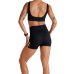 Top Lupo Seamless Basic Canelado Feminino - Preto