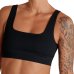 Top Lupo Seamless Basic Canelado Feminino - Preto