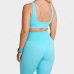 Top Lupo Seamless Basic Canelado Feminino - Verde Água