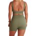 Top Lupo Seamless Basic Canelado Feminino - Verde