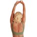 Top Lupo Seamless Basic Canelado Feminino - Verde