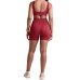 Top Lupo Seamless Basic Canelado Feminino - Vermelho