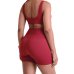 Top Lupo Seamless Basic Canelado Feminino - Vermelho