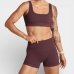 Top Lupo Seamless Basic Canelado Feminino - Vinho