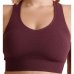 Top Lupo Seamless Basic Com Bojo Feminino - Roxo