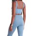 Top Lupo Sport Shine Seamless Feminino - Azul Claro