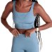 Top Lupo Sport Shine Seamless Feminino - Azul Claro