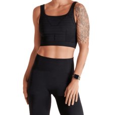 Top Lupo Sport Shine Seamless Feminino - Preto