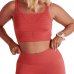 Top Lupo Sport Shine Seamless Feminino - Vermelho
