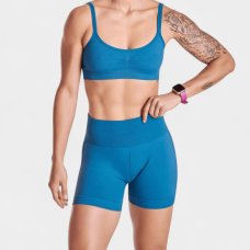 Top Lupo LSport Slim Feminino - Azul Celeste