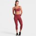 Top Lupo LSport Slim Feminino - Vermelho Escuro