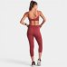 Top Lupo LSport Slim Feminino - Vermelho Escuro