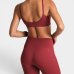 Top Lupo LSport Slim Feminino - Vermelho Escuro