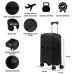 Mala de Viagem Bagaggio Rover 20 Polegadas - Preto