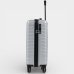 Mala de Viagem Bagaggio Detroit 20 Polegadas - Prata e Preto