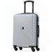 Mala de Viagem Bagaggio Detroit 20 Polegadas - Prata e Preto