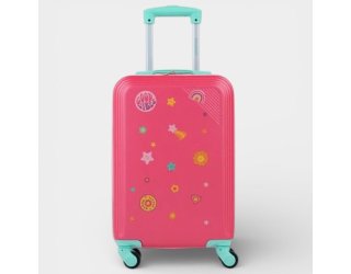 Mala de Viagem Infantil Bagaggio 20 Polegadas - Rosa