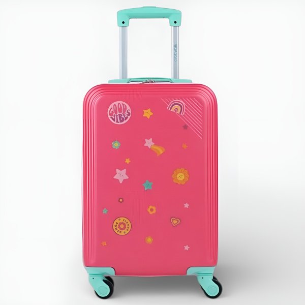 Mala de Viagem Infantil Bagaggio 20 Polegadas - Rosa