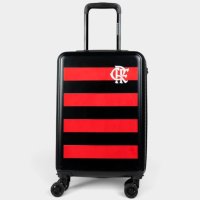 Mala de Bordo Bagaggio Flamengo MW 20 Polegadas - Preto e Vermelho