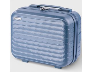 Maleta de Viagem Frasqueira World Bags Feminina - Azul Claro