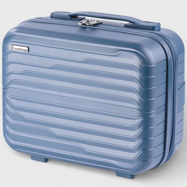 Maleta de Viagem Frasqueira World Bags Feminina - Azul Claro