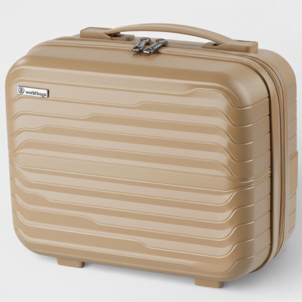 Maleta de Viagem Frasqueira World Bags Feminina - Bege