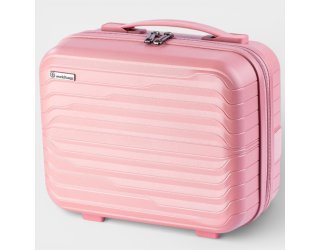 Maleta de Viagem Frasqueira World Bags Feminina - Rosê