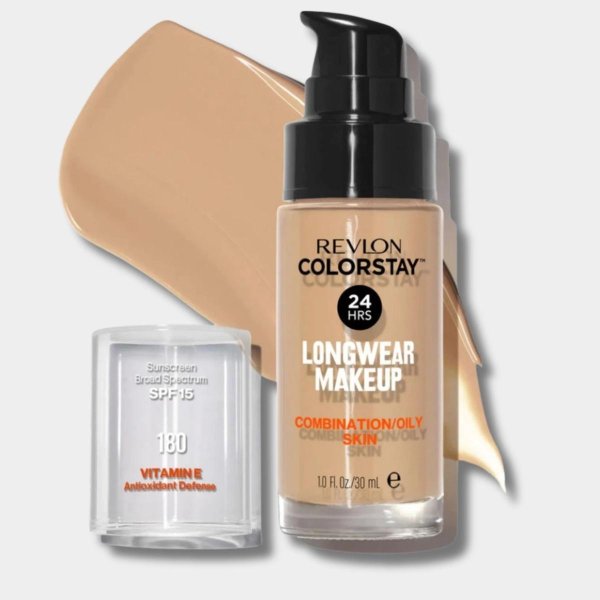 Base Líquida Revlon Colorstay Cor 180 Longa Duração - 30ml