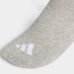 Kit 3 Pares Meia Adidas Cush Cano Médio - Branco e Cinza
