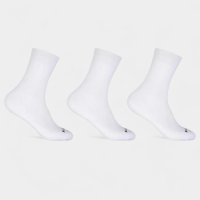 Kit 3 Pares Meia Hoahi Cano Alto Unissex - Branco