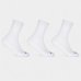 Kit 3 Pares Meia Hoahi Cano Alto Unissex - Branco
