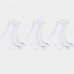 Kit 3 Pares Meia Hoahi Cano Alto Unissex - Branco