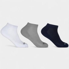 Kit 3 Pares Meia Hoahi Cano Curto Unissex - Preto e Branco