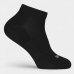 Kit 3 Pares Meia Hoahi Cano Curto Unissex - Preto e Branco