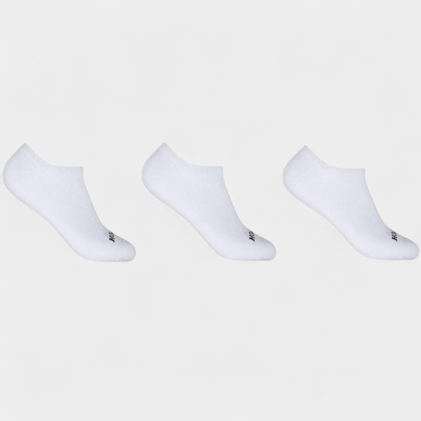 Kit 3 Pares Meia Hoahi Invisível Unissex - Branco
