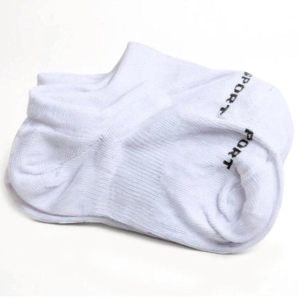 Kit Meia Sapatilha Infantil Lupo Básico 3 Pares - Branco