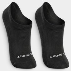 Kit Meia Sapatilha Infantil Lupo Básico 2 Pares - Preto