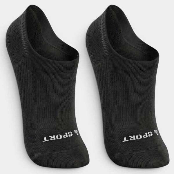 Kit Meia Sapatilha Infantil Lupo Básico 2 Pares - Preto