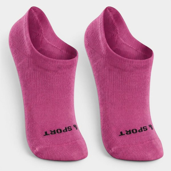 Kit Meia Sapatilha Infantil Lupo Básico 2 Pares - Rosa