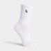 Kit 3 Pares Meia Cano Médio Atoalhada Lupo Masculina - Branco