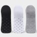 Kit 3 Pares Meia Invisível Lupo Poá Feminina - Branco e Preto