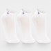 Kit 3 Pares Meia Cano Baixo Lupo Unissex - Branco