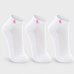 Kit 3 Pares Meia Lupo Cano Baixo Feminina - Branco