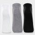 Kit 3 Pares Meia Lupo Cano Baixo Feminina - Preto e Branco