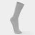 Kit 3 Pares Meia Lupo Cano Longo Masculina - Branco e Preto